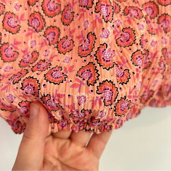 Zara Pattern Cropped Sleeveless Top Size 13-14 - Picture 5 of 5